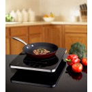 Eurodib C1813 Single Induction Cooker with A Cast Iron Enamel Fry Pan