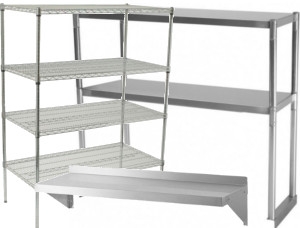 Restaurant Shelving