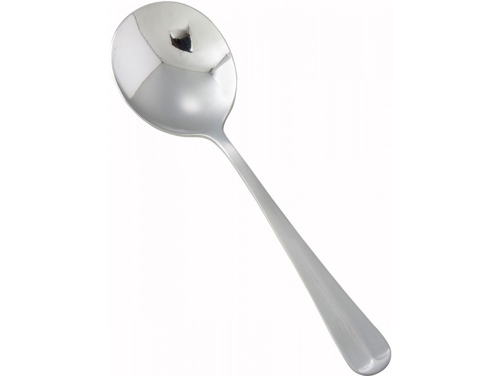 Winco 0015-04 Lafayette 18/0 Heavyweight Bouillon Spoon