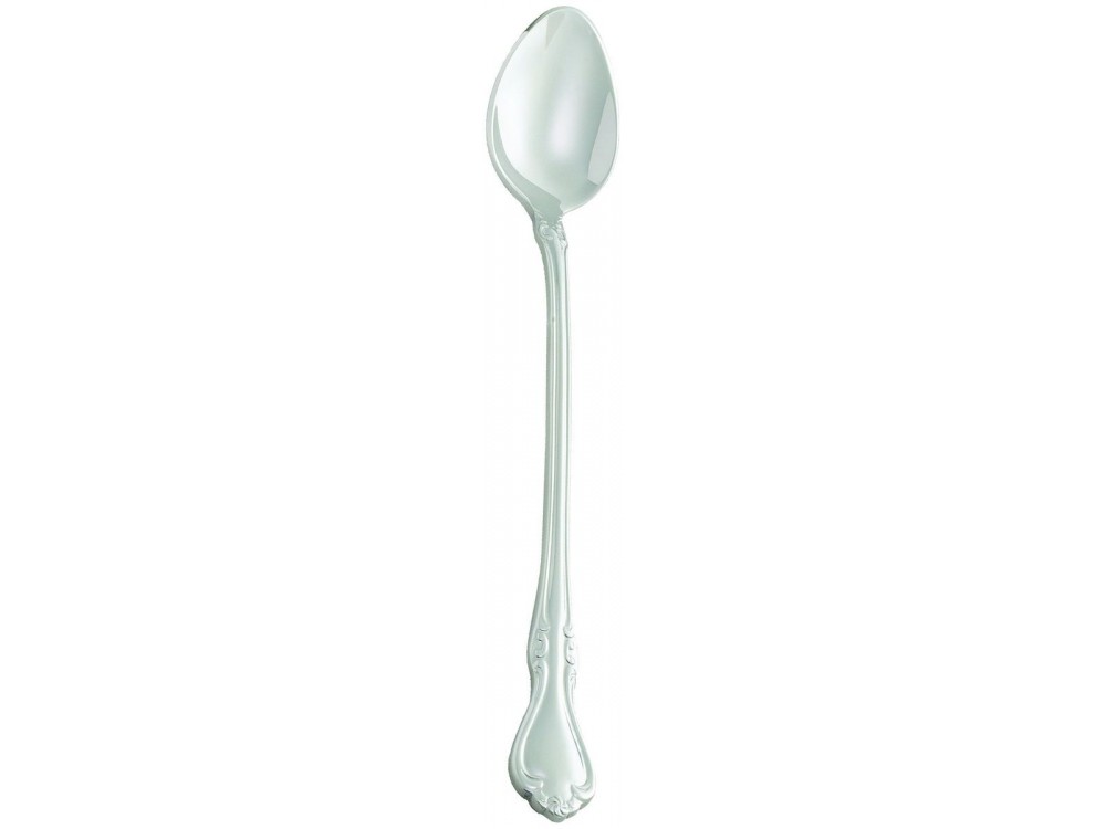Winco 0039-02 Chantelle 18/8 Extra Heavyweight Iced Teaspoon