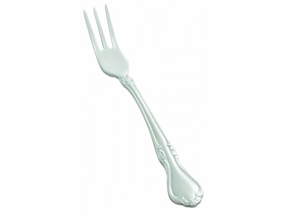 Winco 0039-07 Chantelle 18/8 Extra Heavyweight Oyster Fork