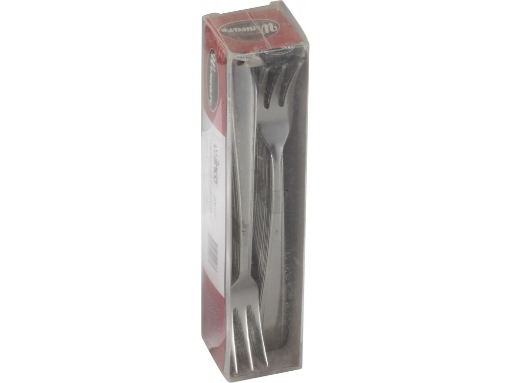Winco 0081-07 Dominion 18/0 Medium Weight 2doz/pk Oyster Fork