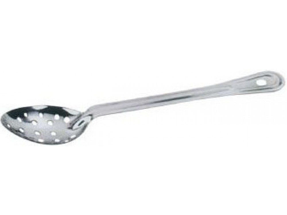 Omcan 80703 11" Stainless Steel Perforated Basting Spoon