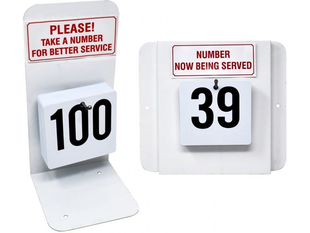 Omcan 13664 Tags 1-100 Customer Number System