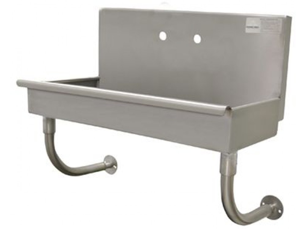 Advance Tabco 19-18-1-ADA 5" Deep 16 Gauge Manual Operated A.D.A. Hand Sink