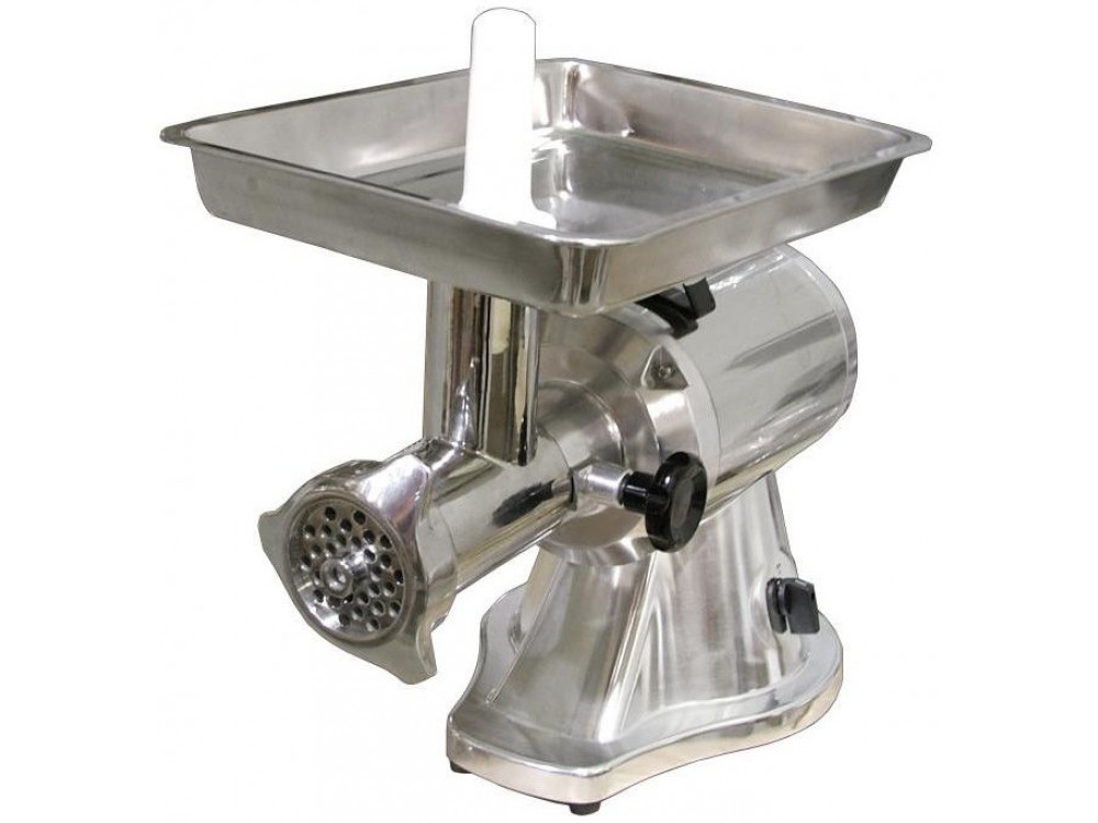 Omcan MG-CN-0022-E 1.5 HP Electric #22 Stainless Steel Meat Grinder with Reverse switch