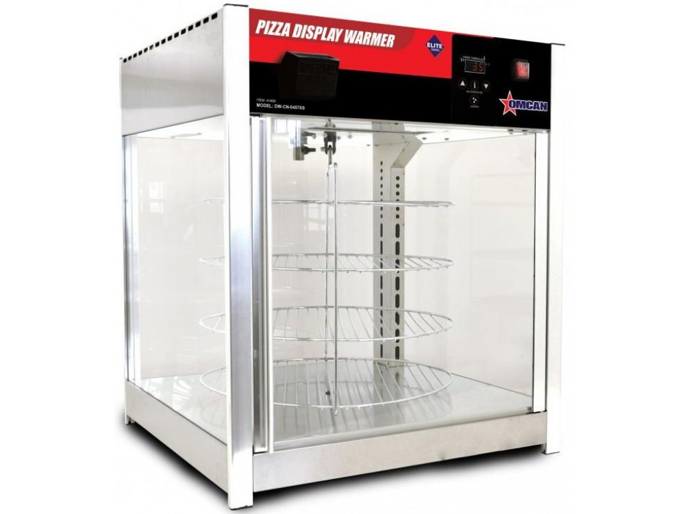 Omcan DW-CN-0457-SS 1.7 kW Pizza Display Warmer