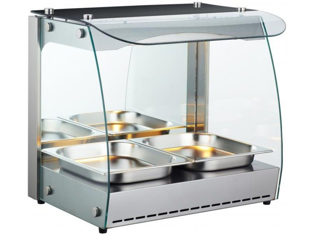 Omcan FW-CN-0066-C 66L Single-Shelf Full Service Heated Display Case