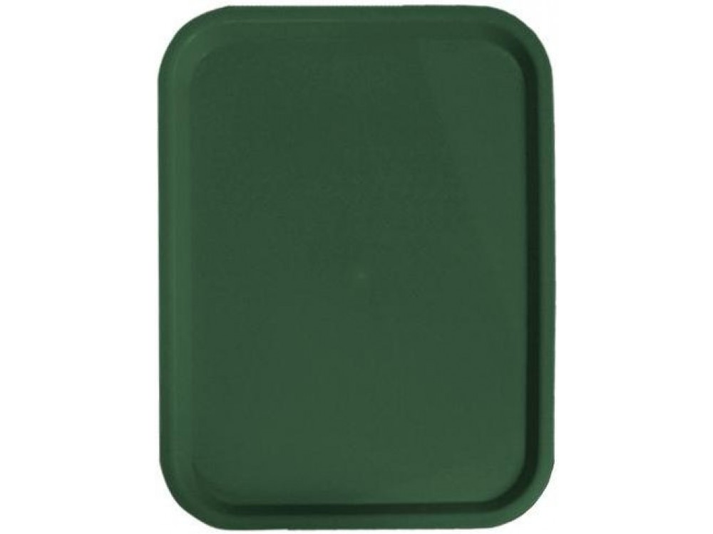 Omcan 80095 25Pcs 12" x 16" Green Fast Food Tray