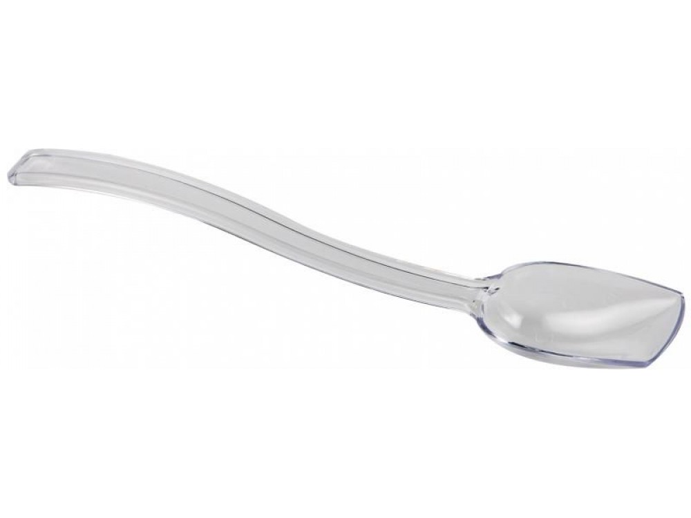 Omcan 80288 12Pcs Clear Polycarbonate Buffet Spoon