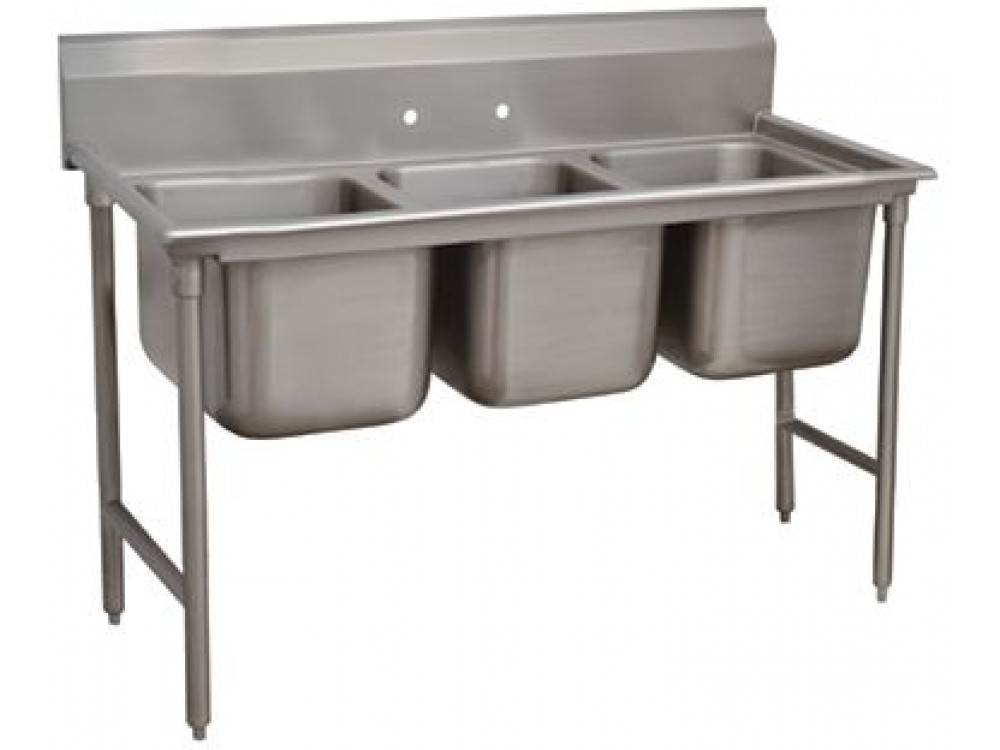 Advance Tabco 93-23-60 74"L 16 Gauge Standard Regaline Sink