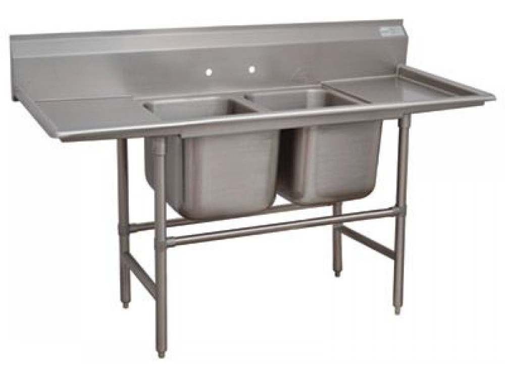 Advance Tabco 94-2-36-18RL 72"L Spec-Line Deep Drawn Regaline Sink