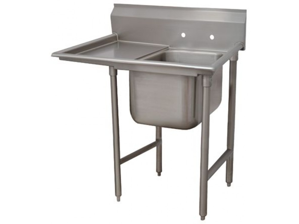Advance Tabco 9-61-18-24L 48"L Left-Hand Drainboard Regaline Sink