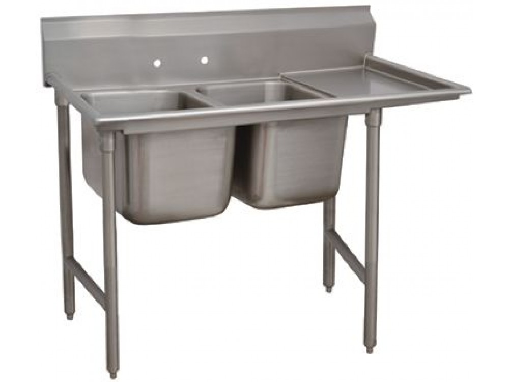 Advance Tabco 9-82-40-24R 72"L Super Saver Regaline Sink