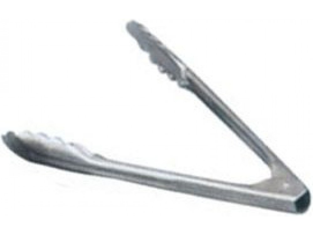 Omcan 80790 Heavy-Weight 9" Stainless Steel Coiled Spring Utility Tong