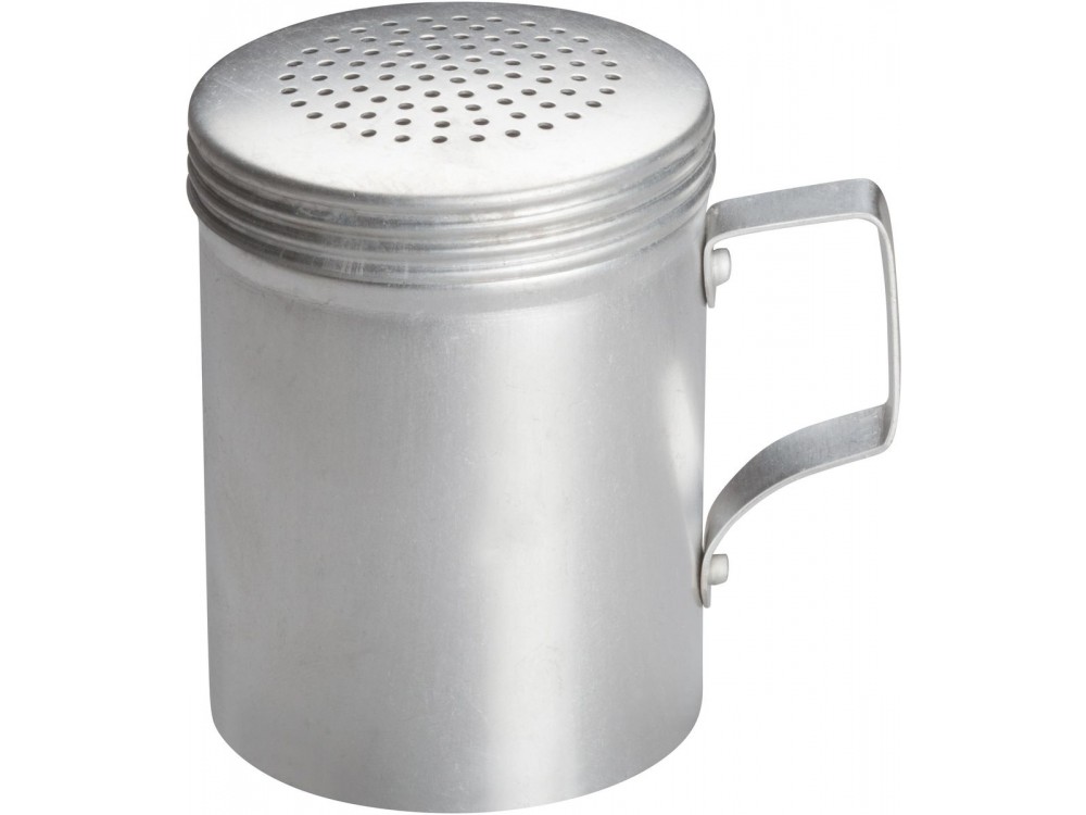Winco ADRG-10 Aluminum 10oz Dredge with Handle