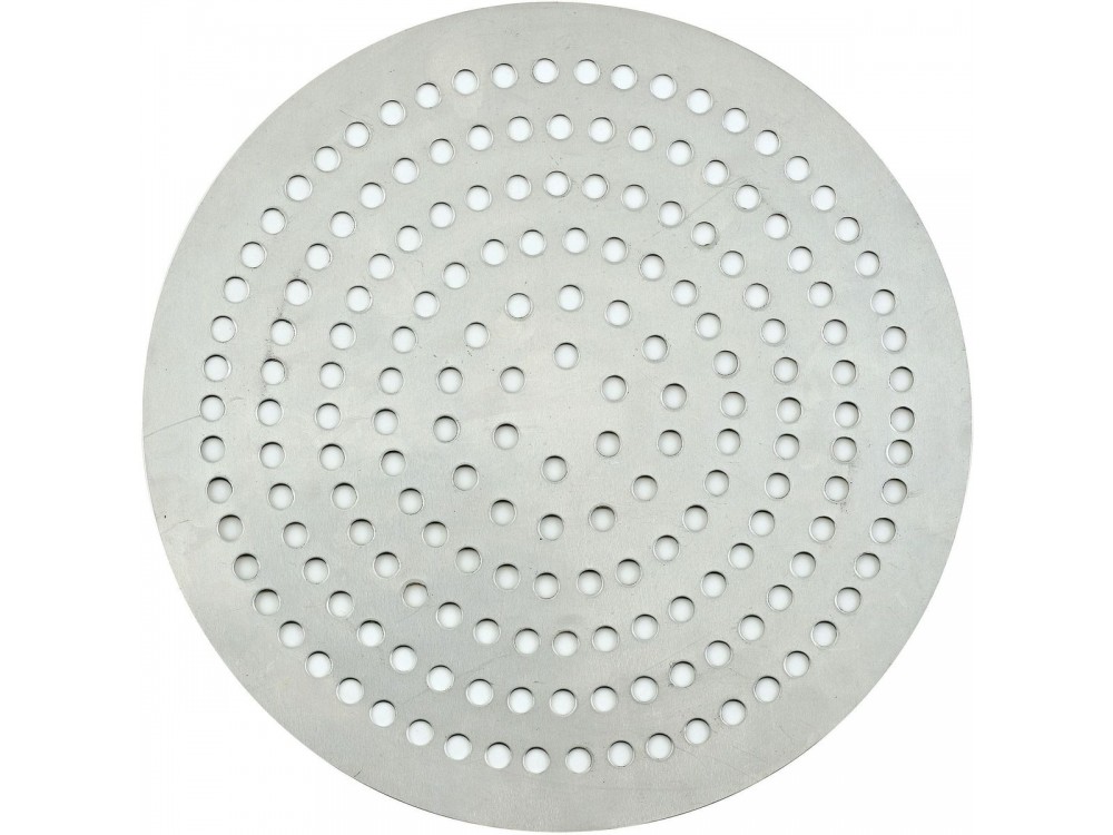 Winco APZP-17SP Aluminum  17" Super-Perforated Pizza Disk