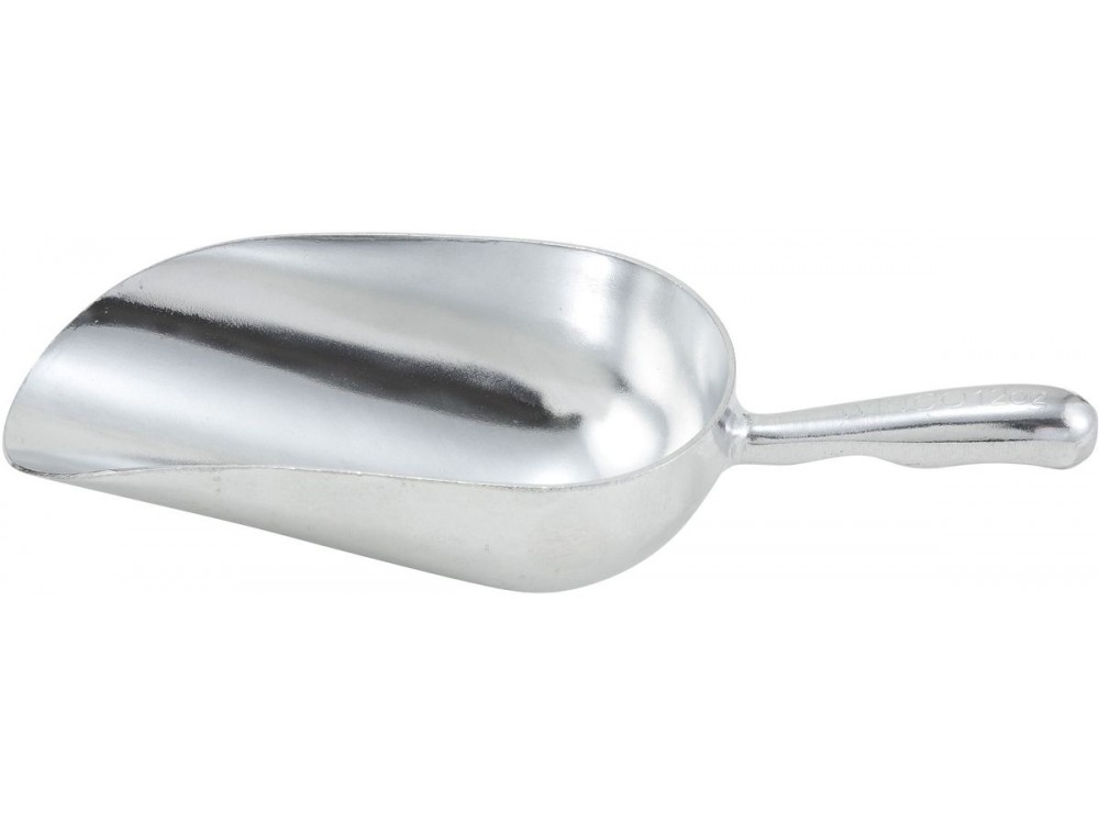 Winco AS-12 12oz Aluminum Scoop