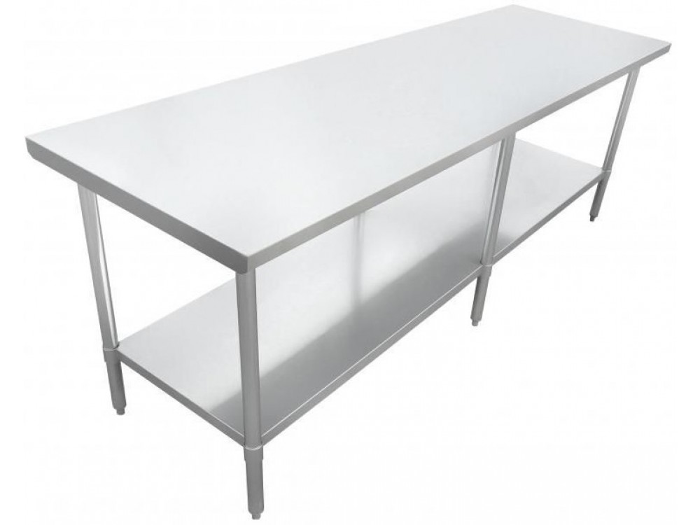 Omcan 26044 EL Series 24" x 84" All Stainless Steel Worktable