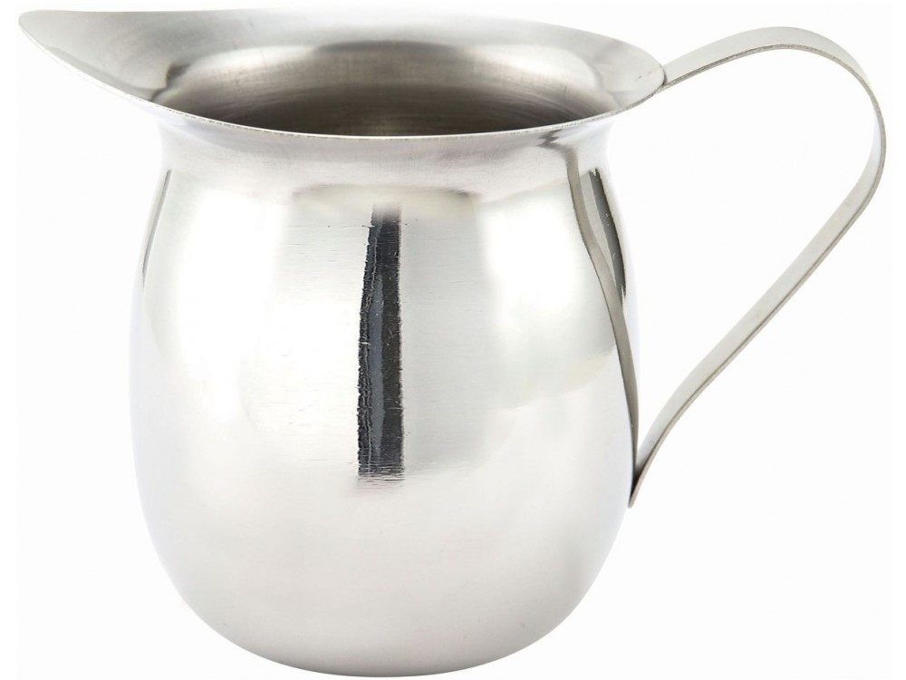 Winco BCS-10 Stainless Steel 10oz Bell Creamer