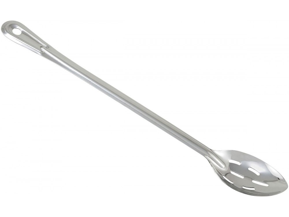 Winco BSSN-18 Winco Prime One-piece Stainless Steel 18" Slotted NSF Basting Spoon