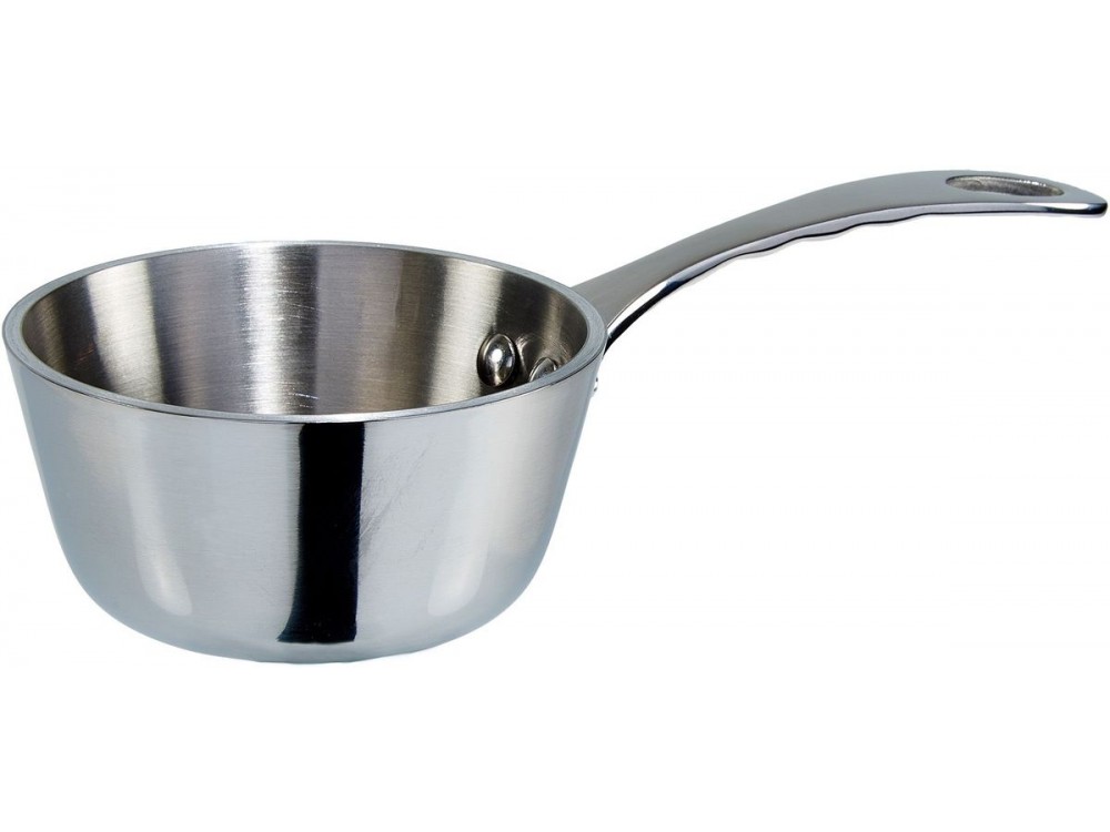 Winco DCSC-3S 5 Oz. Stainless Steel Mini 3" Saucier