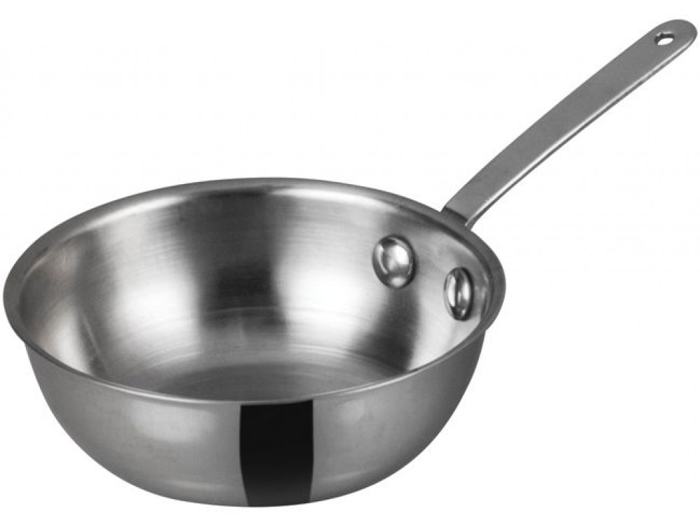 Winco DCWD-102S 5 Oz 4.13"Dia Stainless Steel Mini Wok