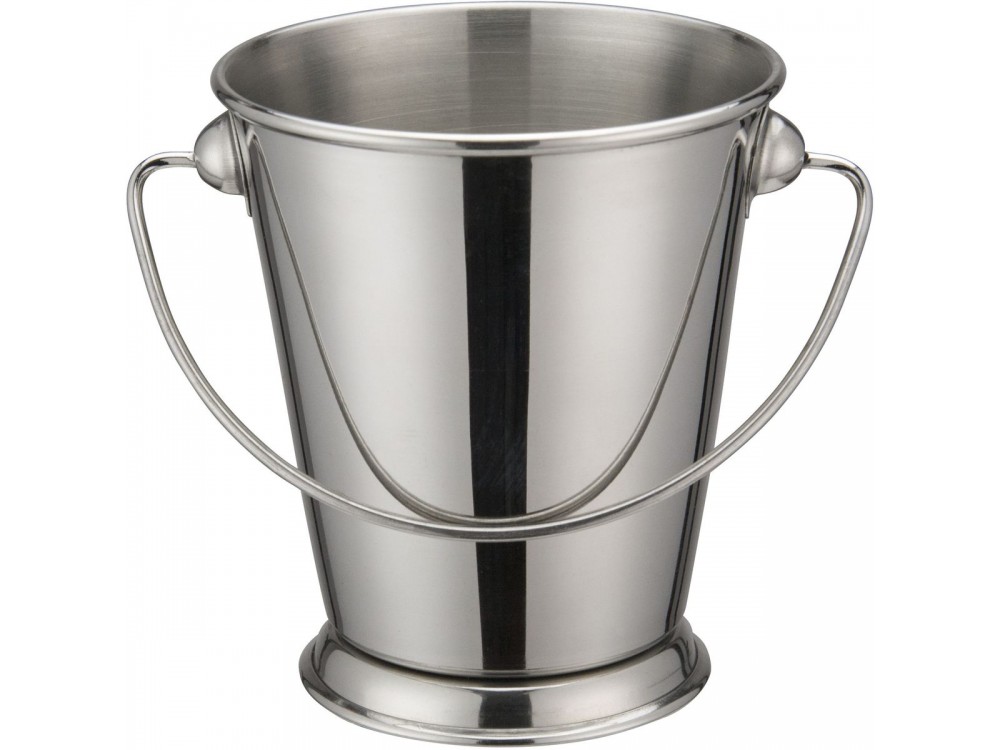 Winco DDSA-106S Stainless Steel 3-3/4 "Diameter x 3-3/4"H Mini Pail