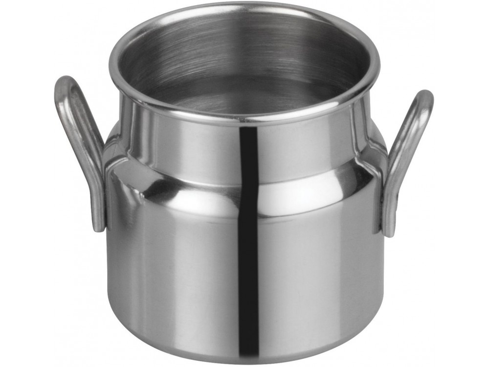 Winco DDSD-101S Stainless Steel 2" x 2" Mini Milk Can