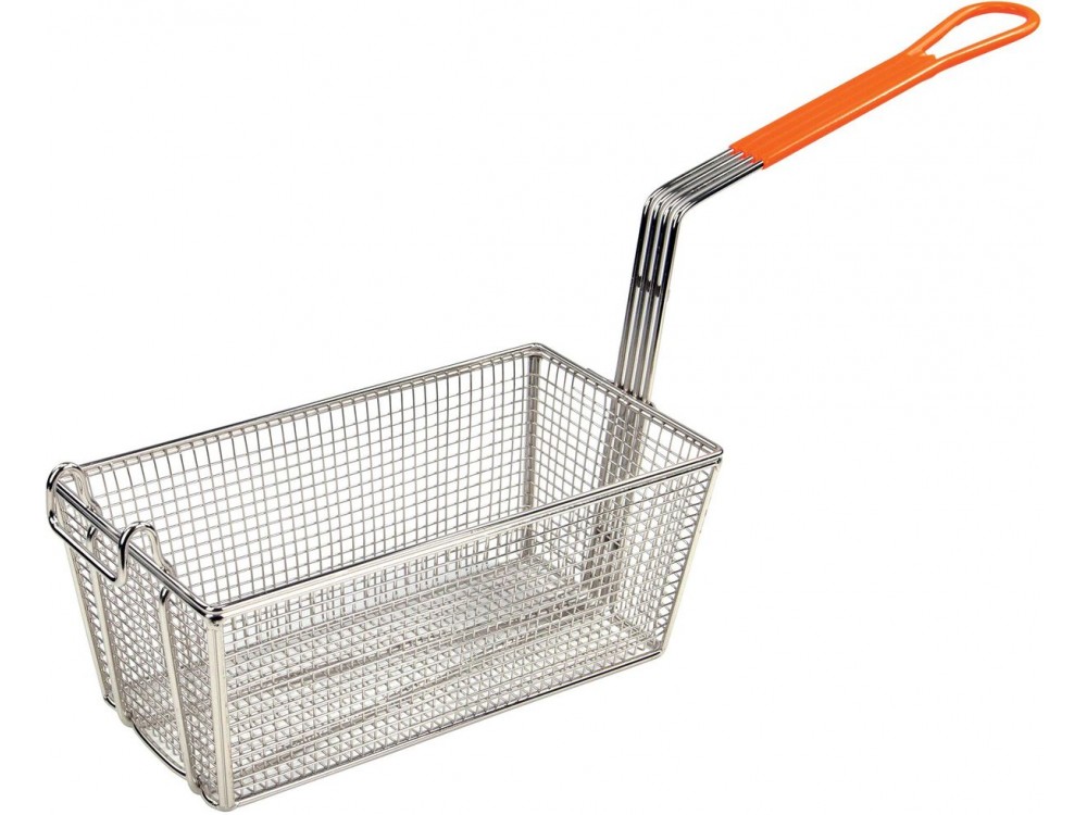 Winco FB-10 12-1/8 x 6-1/2 x 5-3/8 Fry Basket