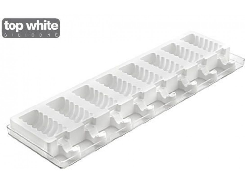 Silikomart GEL04 White Tango Ice Cream Pop Mold