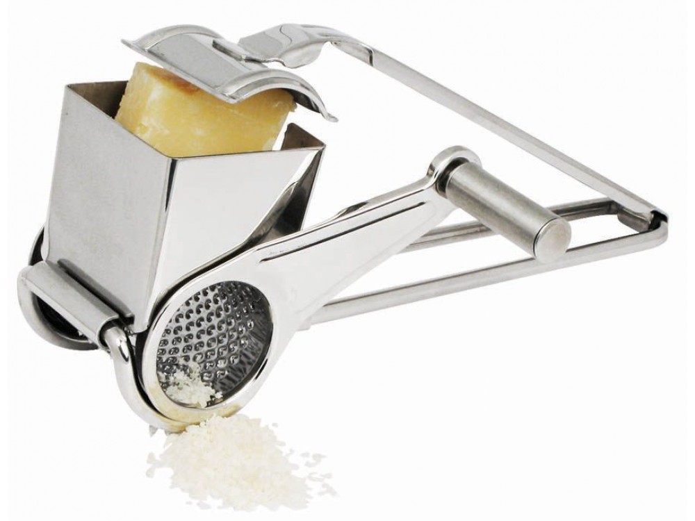 Winco GRTS-1 Stainless Steel Rotary Cheese Grater