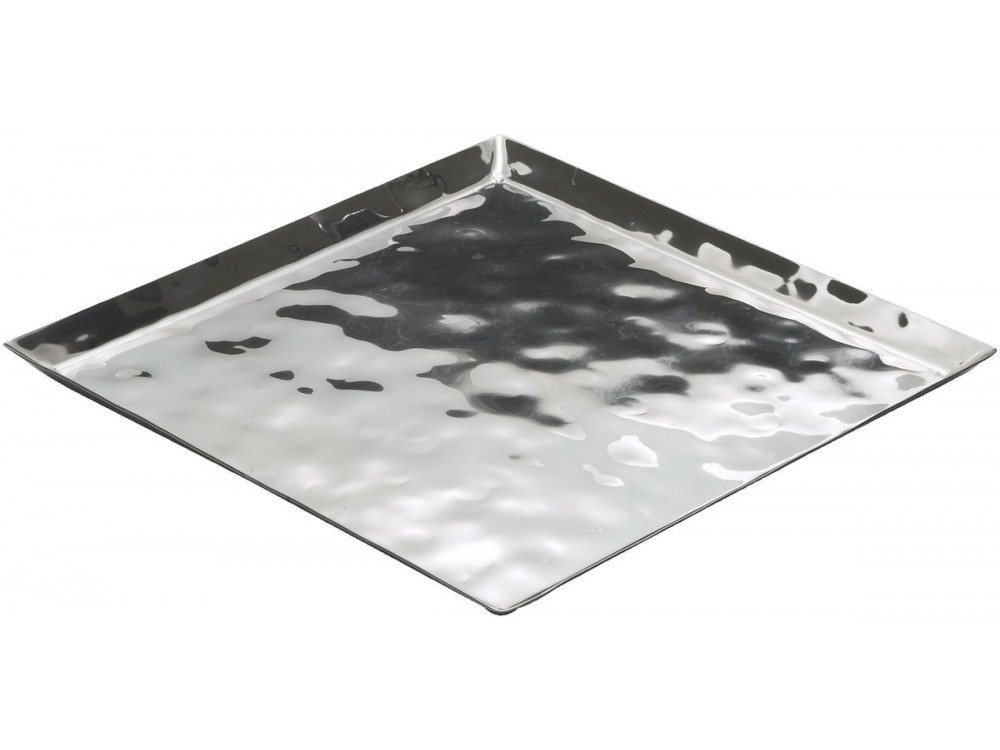 Winco HPS-12 11-3/4 x 11-3/4 x 5/8 Square Display Tray