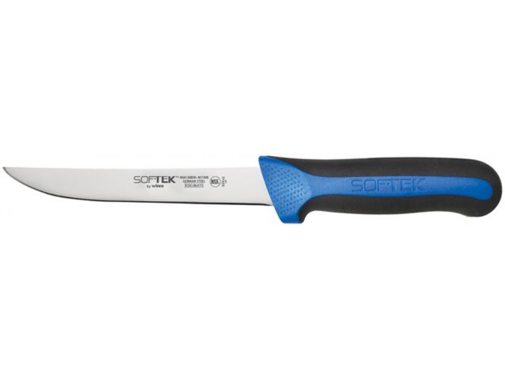 Winco KSTK-62 Sof-Tek Series Wide Boning Knife