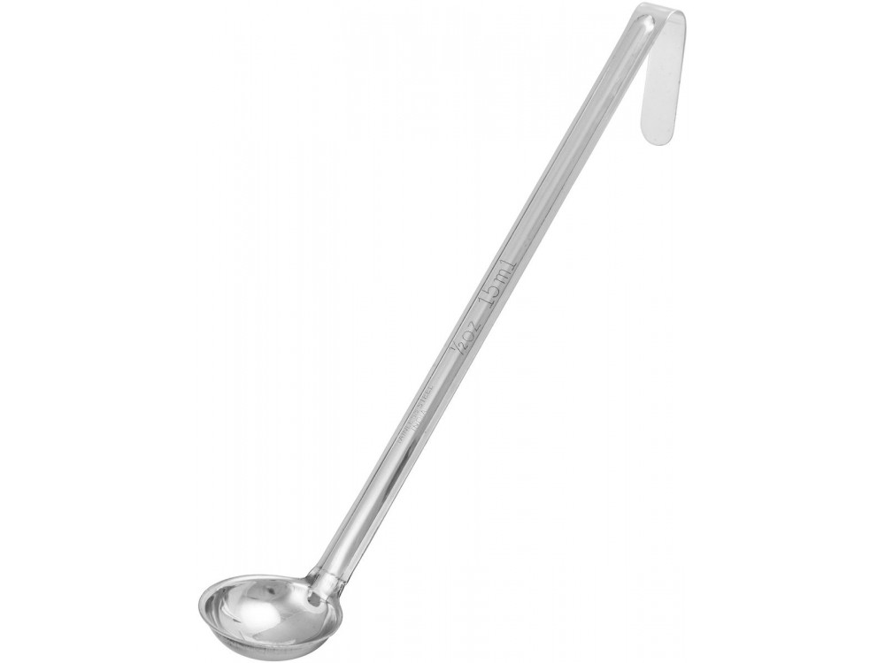 Winco LDI-0 One-piece Stainless Steel 1/2oz Ladle