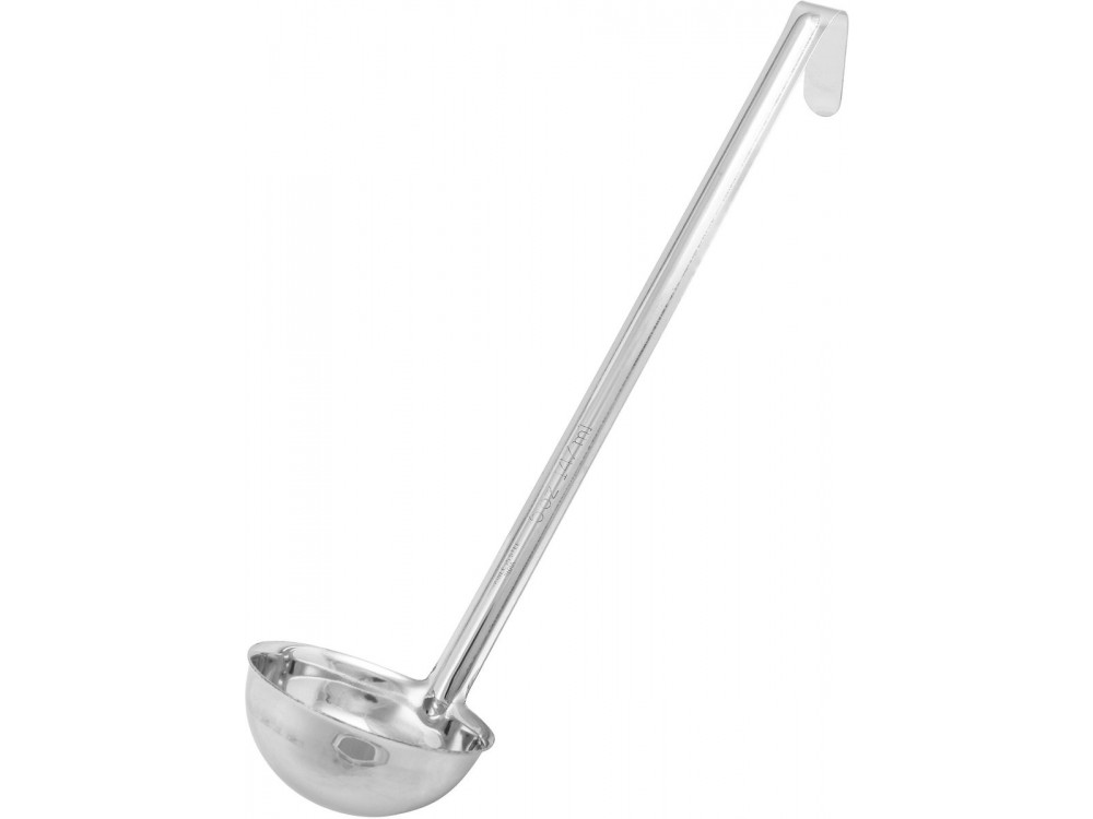 Winco LDI-5 One-piece Stainless Steel 5oz Ladle