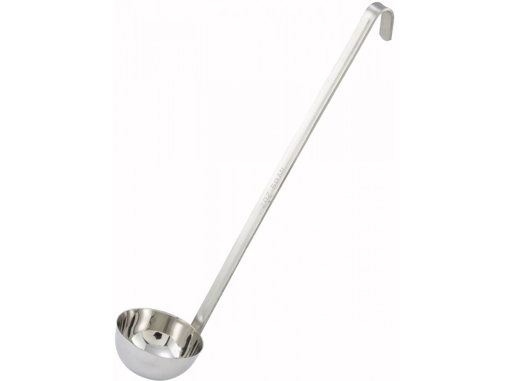 Winco LDT-1 Two-piece Stainless Steel 1oz Ladle
