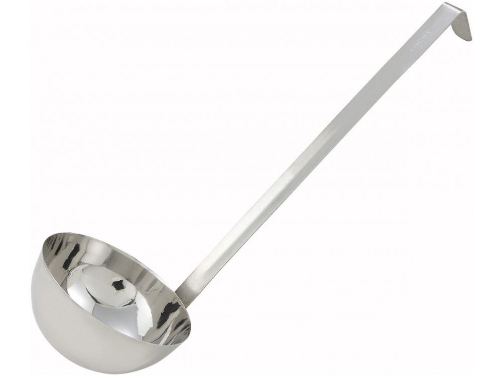 Winco LDT-32 Two-piece Stainless Steel 32oz Ladle