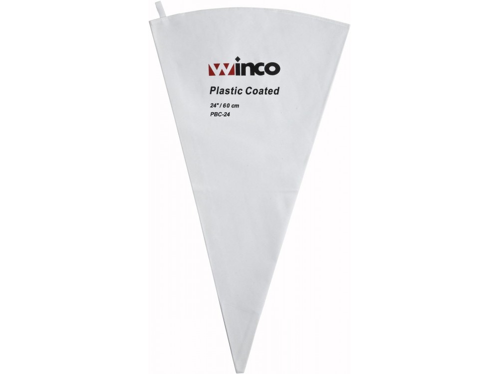 Winco PBC-24 24" Cotton with Plastic Coating Pastry Bag