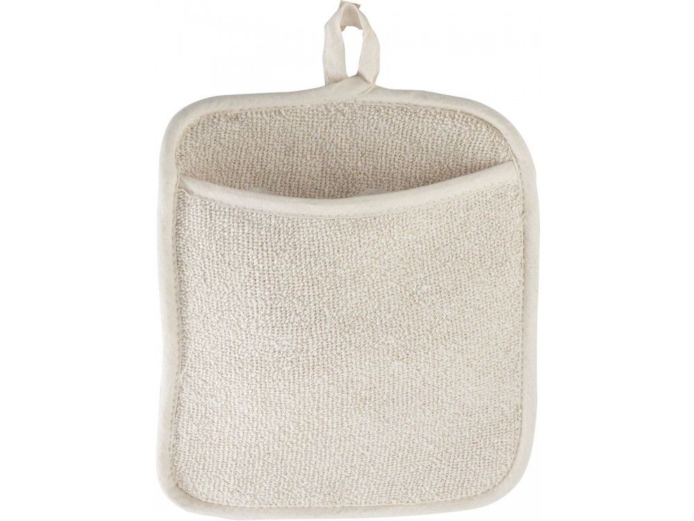 Winco PH-9W 9-1/2" x 8-1/2" Terry Pot Holder with Pocket