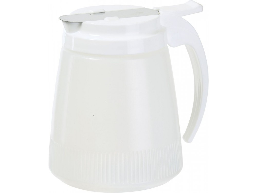 Winco PSUD-32 Plastic BPA-Free 32oz Syrup Dispenser