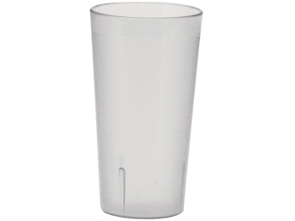 Winco PTP-05C Clear 5oz Pebbled Tumblers