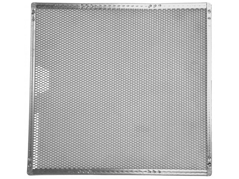 Omcan 13458 12Pcs 15" x 15" Crimped Square Pizza Screen