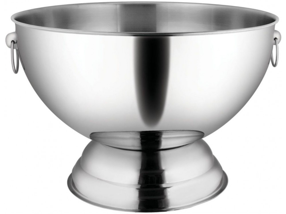 Winco SPB-35 3-1/2 Gallons Stainless Steel Punch Bowl