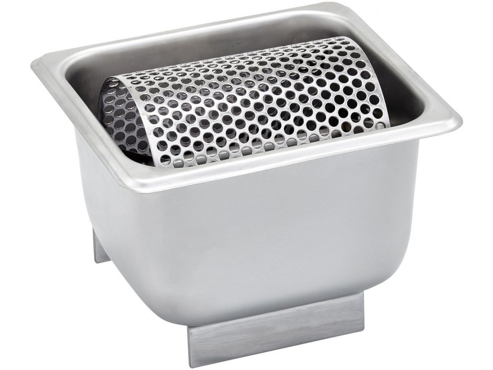 Winco SPBR-604 7 x 6-3/8" Stainless Steel Butter Spreader