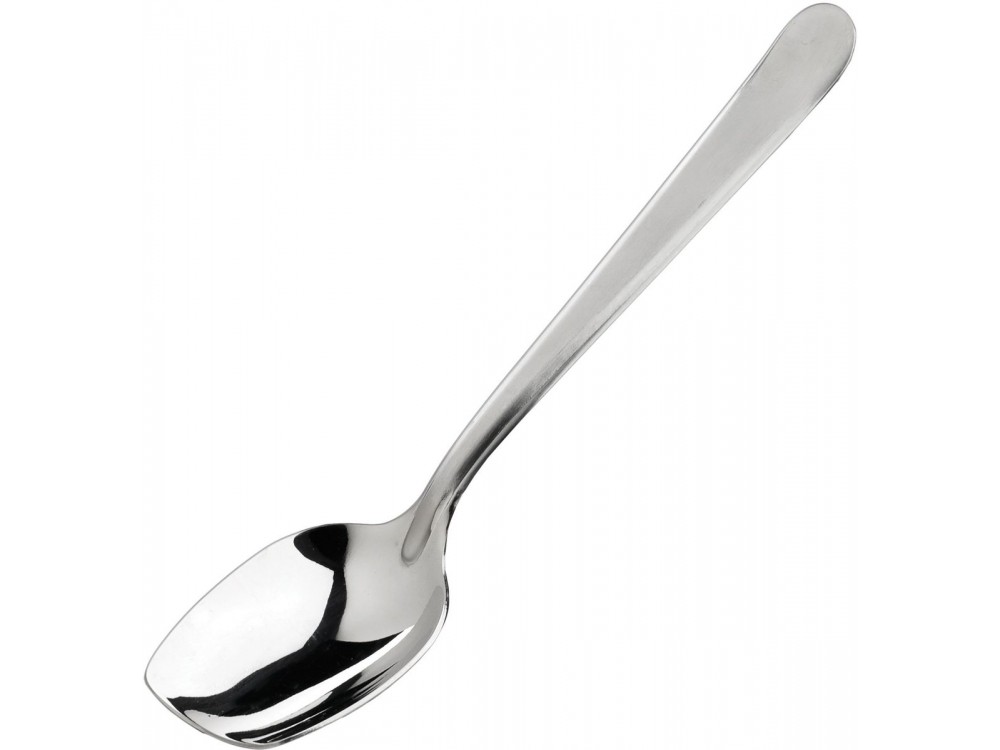 Winco SPS-S8 Solid 8 Slanted Plating Spoon