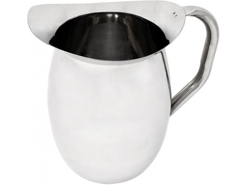 Omcan 80859 3 QT Stainless Steel Bell Pitcher