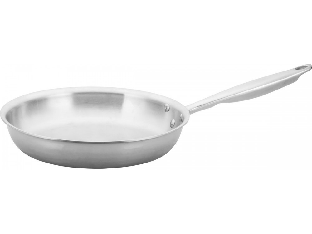 Winco TGFP-10 TRI-GEN Natural 10" Tri-Ply Fry Pan