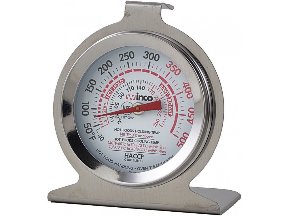 Winco TMT-OV2 2" Dial Oven Thermometer