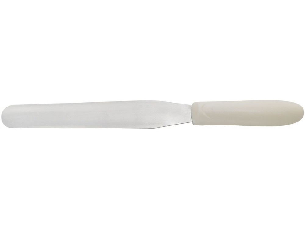 Winco TWPS-7  White Polypropylene Handle 7-15/16" x 1-1/4" Blade Bakery Spatula
